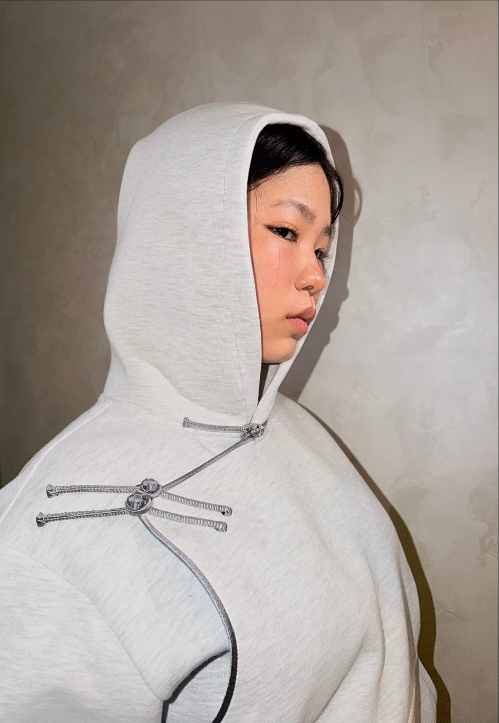 Light Grey Mongol Hoodie